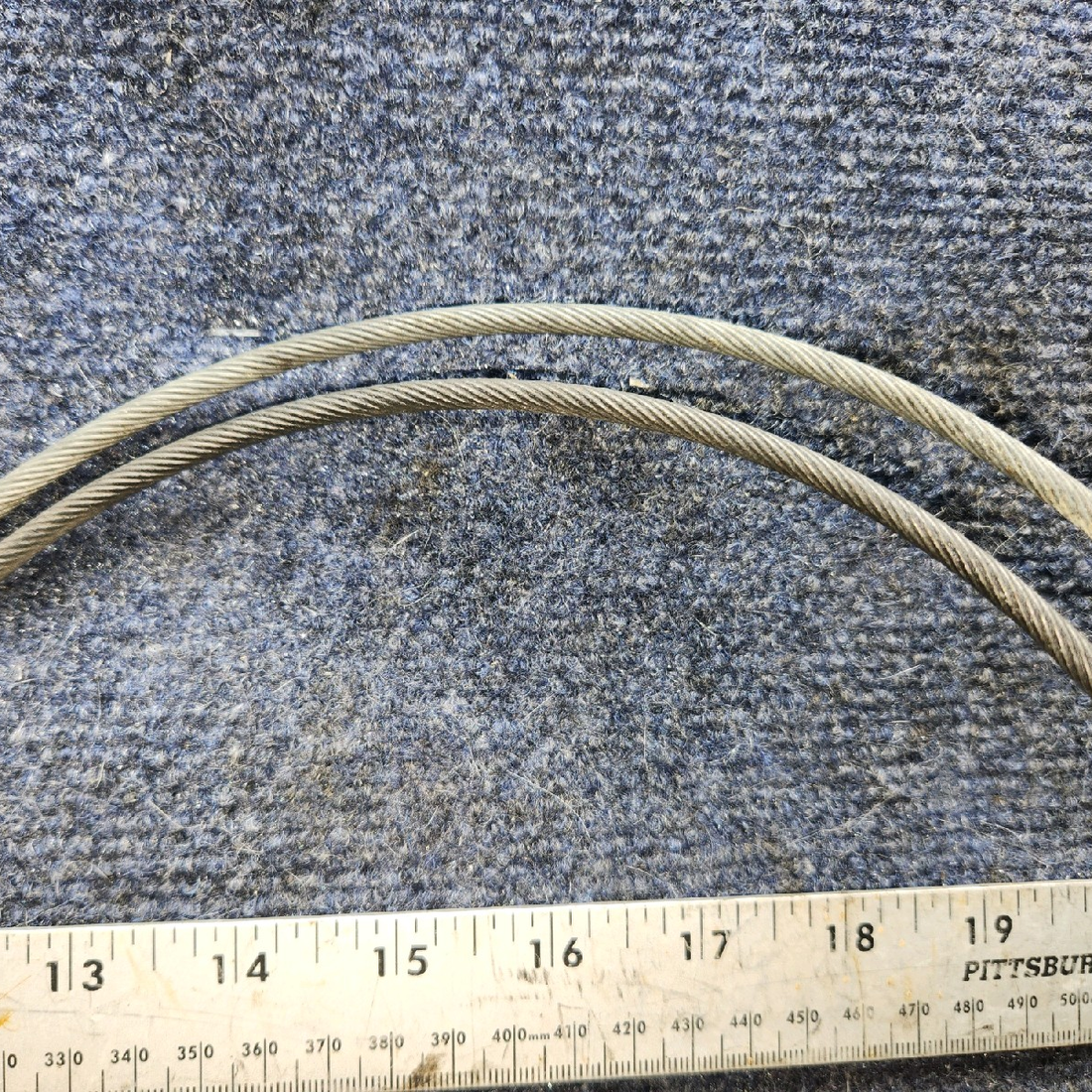 Used aircraft parts for sale, 66980-000 piper PA-28-181 Cabin Heat Control Assembly w/ Cables
