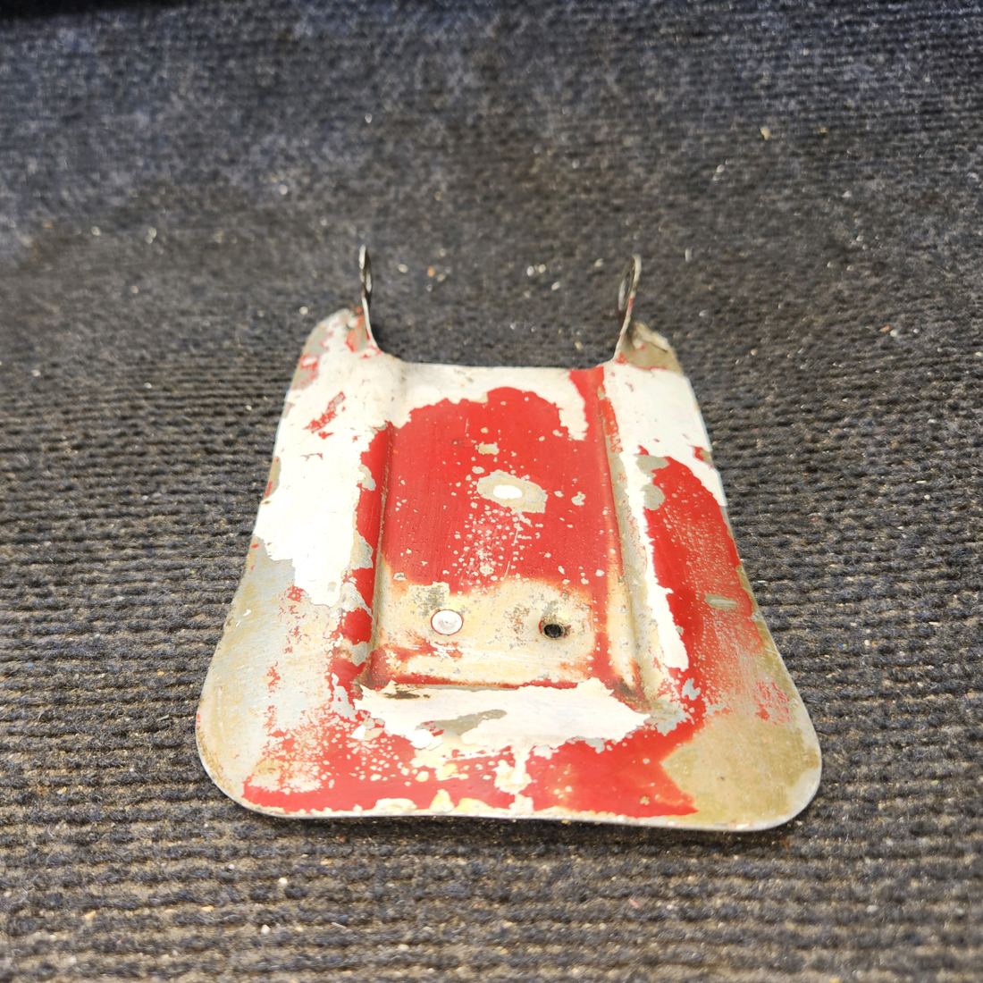 Used aircraft parts for sale, 1243616-1 Cessna 172F Nose Wheel Pant Cover Plate