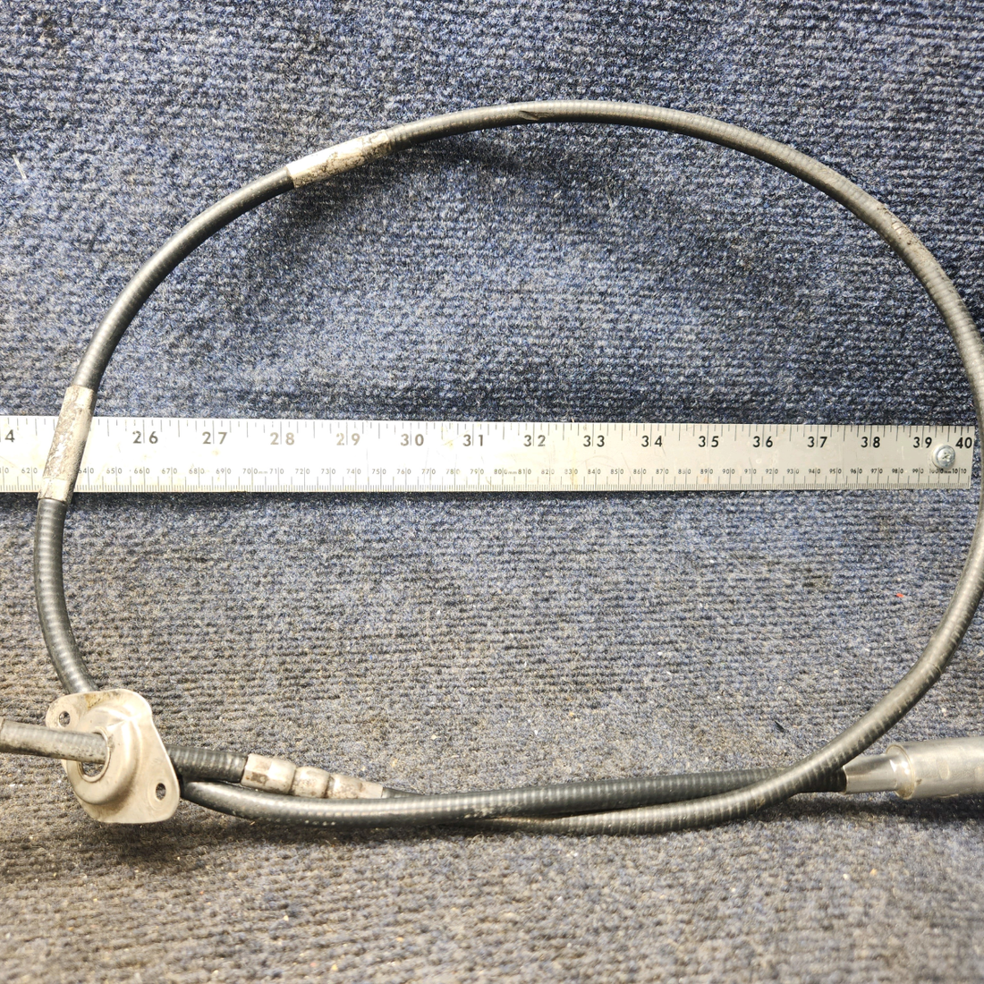 Used aircraft parts for sale, S1223-3 Cessna 182G Vernier Propeller Control Cable Assembly (Length: 60”)