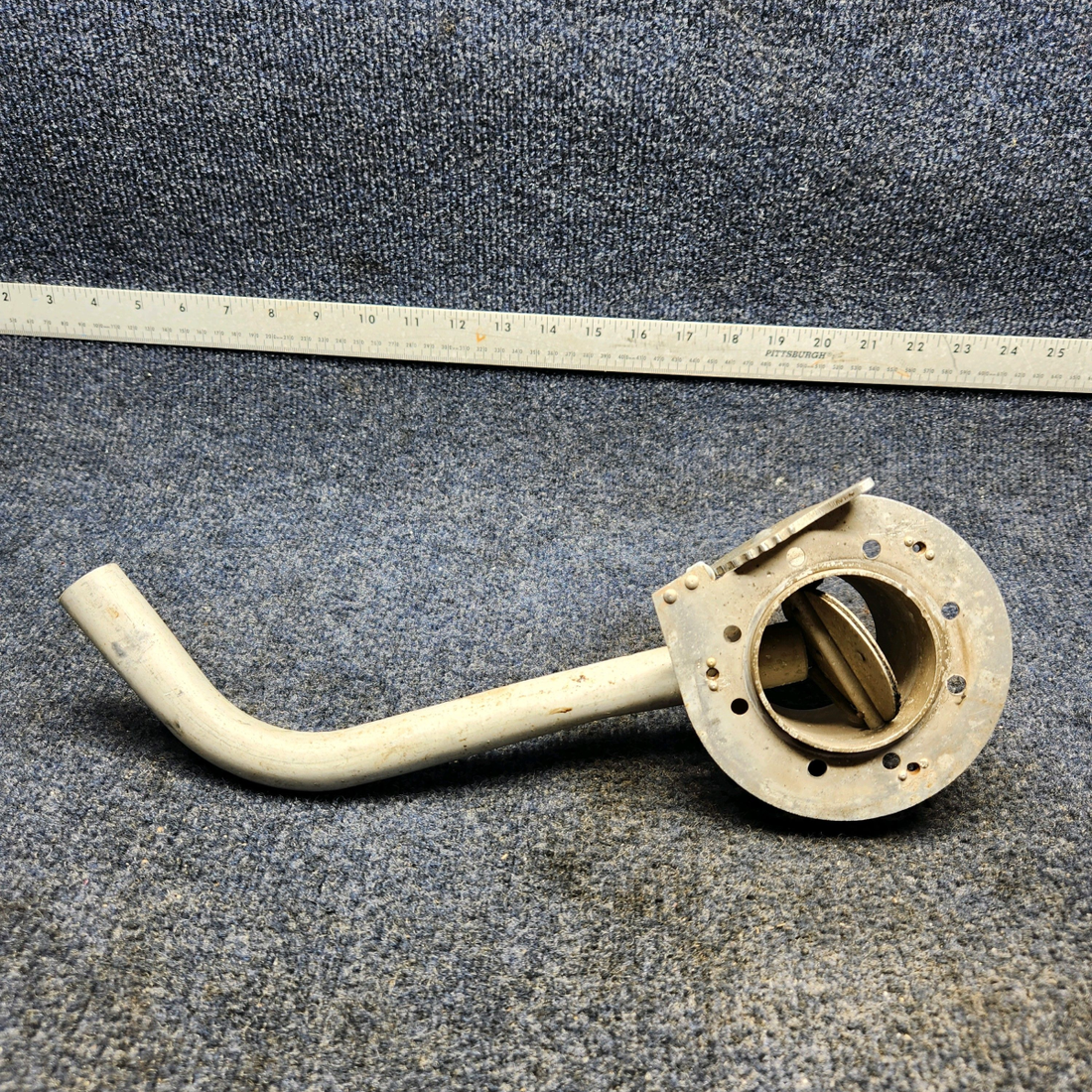 Used aircraft parts for sale, 68416-001 Piper PA32RT-300 CABIN AIR VENT VALVE ASSY FORWARD LH