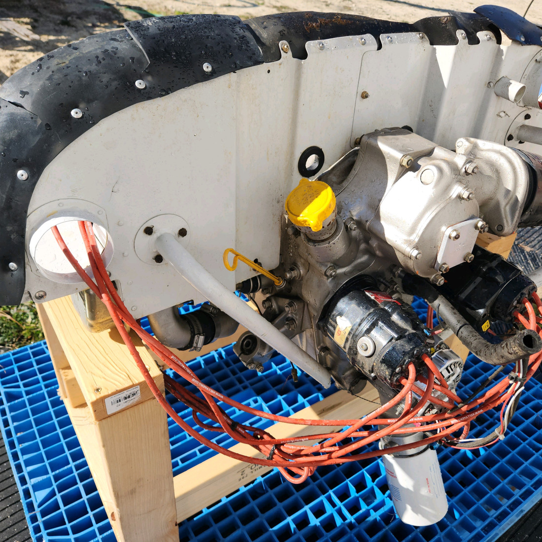 Used aircraft parts for sale, O-300-D Continental O-300-D Cessna 172E Aircraft Engine (Prop-Strike) 285OH