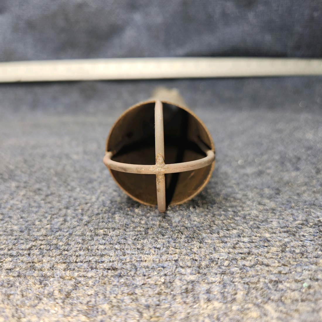 Used aircraft parts for sale, 63666-002 Piper PA28-140 Exhaust Tailpipe