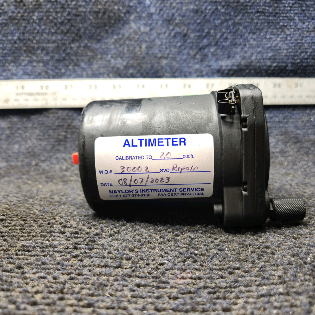 Used aircraft parts for sale, C661071-0101 United Instruments 5934P-1 Cessna 172 Altimeter
