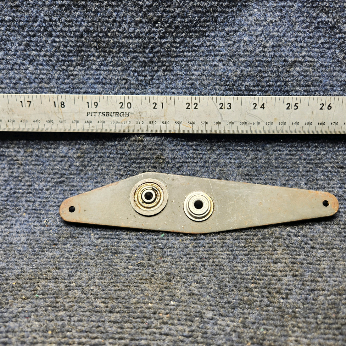 Used aircraft parts for sale, 0760675-1 Cessna 182P Bellcrank Assy Elevator Aft