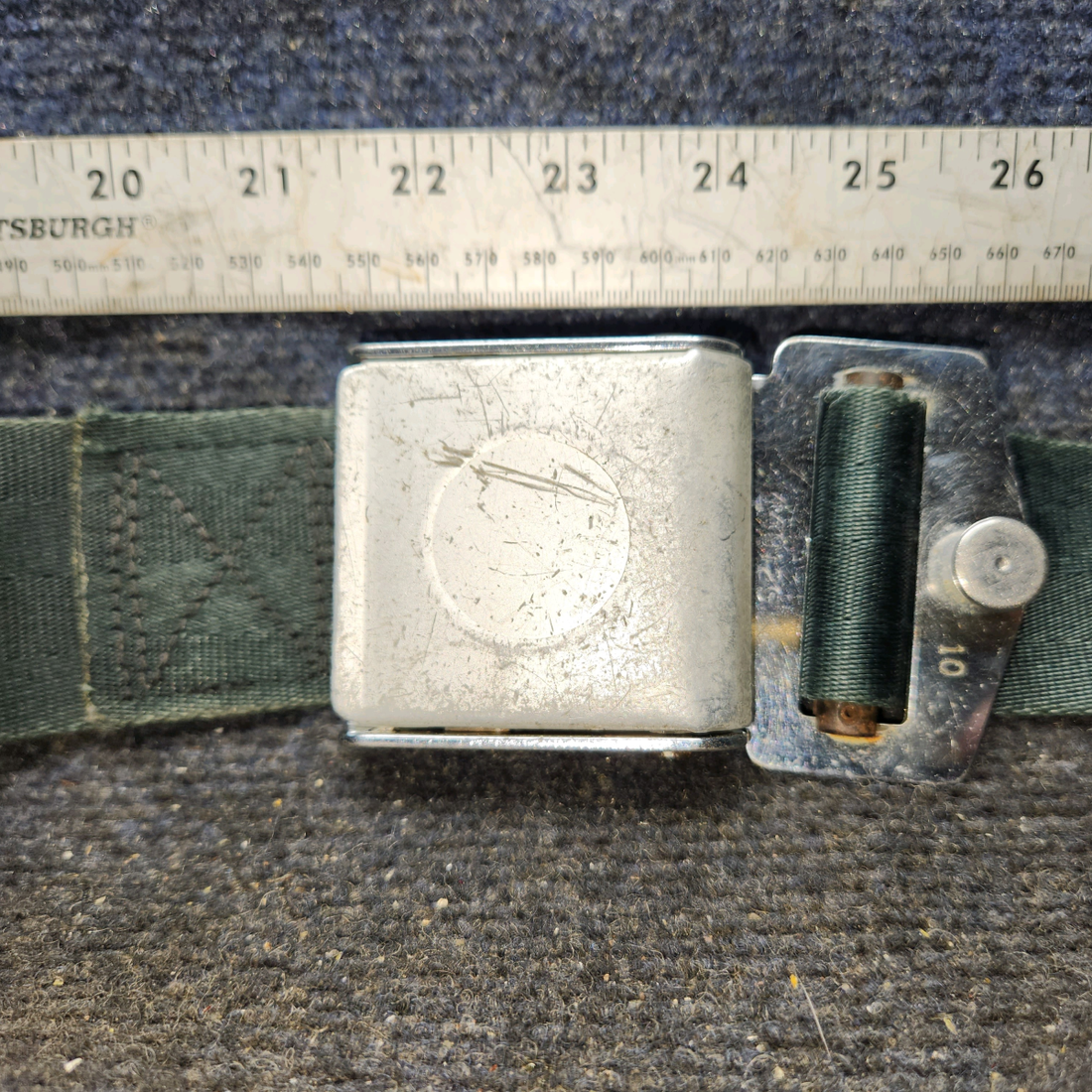 Used aircraft parts for sale, 502985-401 America Safety Beechcraft C23 SUNDOWNER Safety Seat Belt