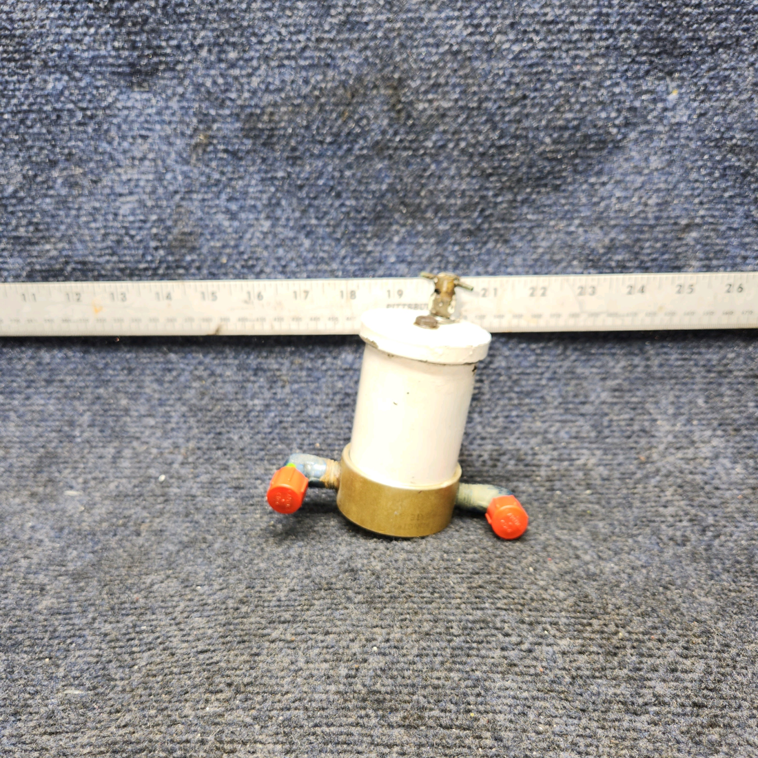 Used aircraft parts for sale, 5059-3 Beechcraft A24R Fuel Strainer Assembly