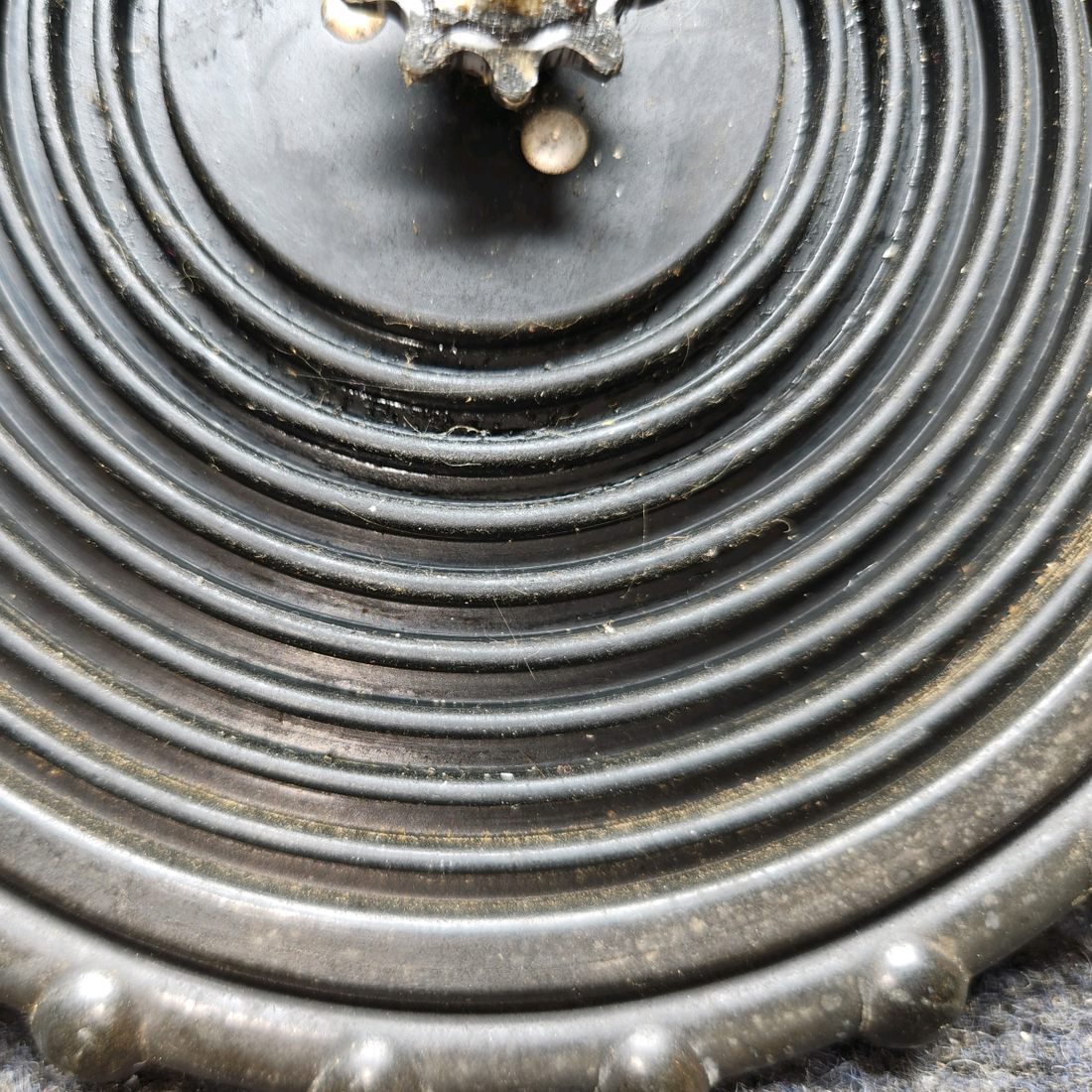 Used aircraft parts for sale, 0713656-1 Cessna 182G Elevator Trim Tab Control Wheel Assembly