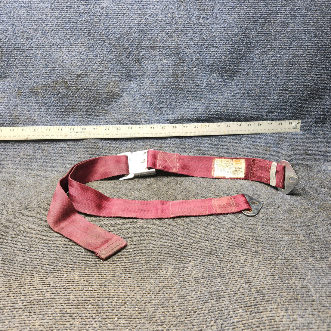 Used aircraft parts for sale, PS50039-4-2A Piper PA32RT-300 Forward Belt Assembly