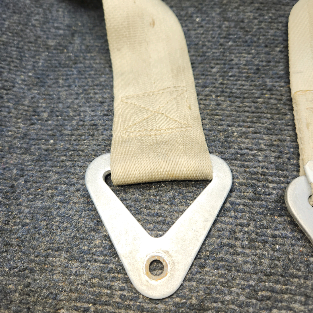 Used aircraft parts for sale, BE-2006 Beechcraft A24R Seatbelt Beige SEE PHOTOS FOR DETAILS
