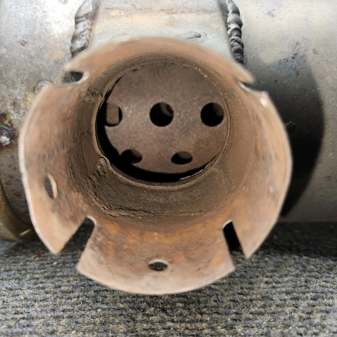 Used aircraft parts for sale, 62208-004 Piper PA-28-140 Muffler Assembly