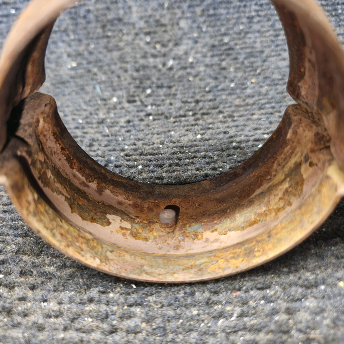 Used aircraft parts for sale, 0750161-25 Cessna 182G Exhaust Clamp