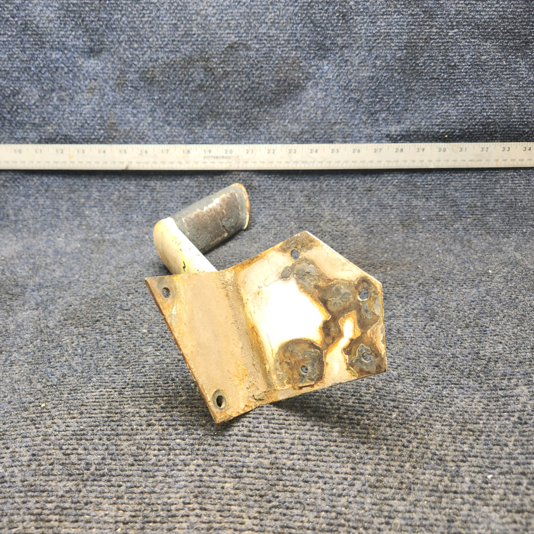 Used aircraft parts for sale, 65384-000 Piper PA28-140 Cabin Step - has repair