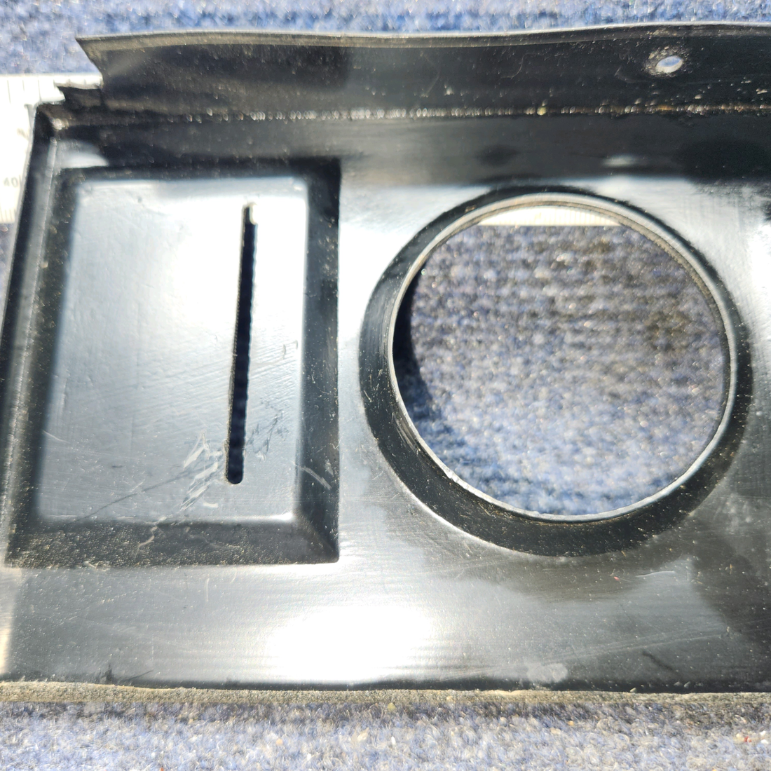 Used aircraft parts for sale, 01-028423-01 Piper PA28-140 Instrument Panel Cover Lower RH