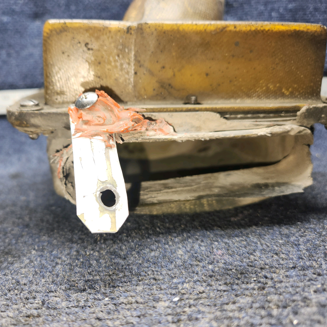 Used aircraft parts for sale, 35462-000 PIPER PA28-161 Warrior III CARBURETOR AIR FILTER BOX ASSY