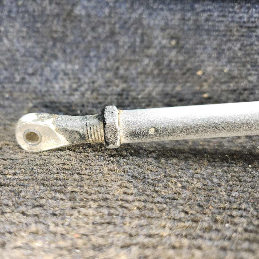 Used aircraft parts for sale, 65248-000 Piper PA28-161 Stabilator Trim Arm Assembly with Eye Bolt