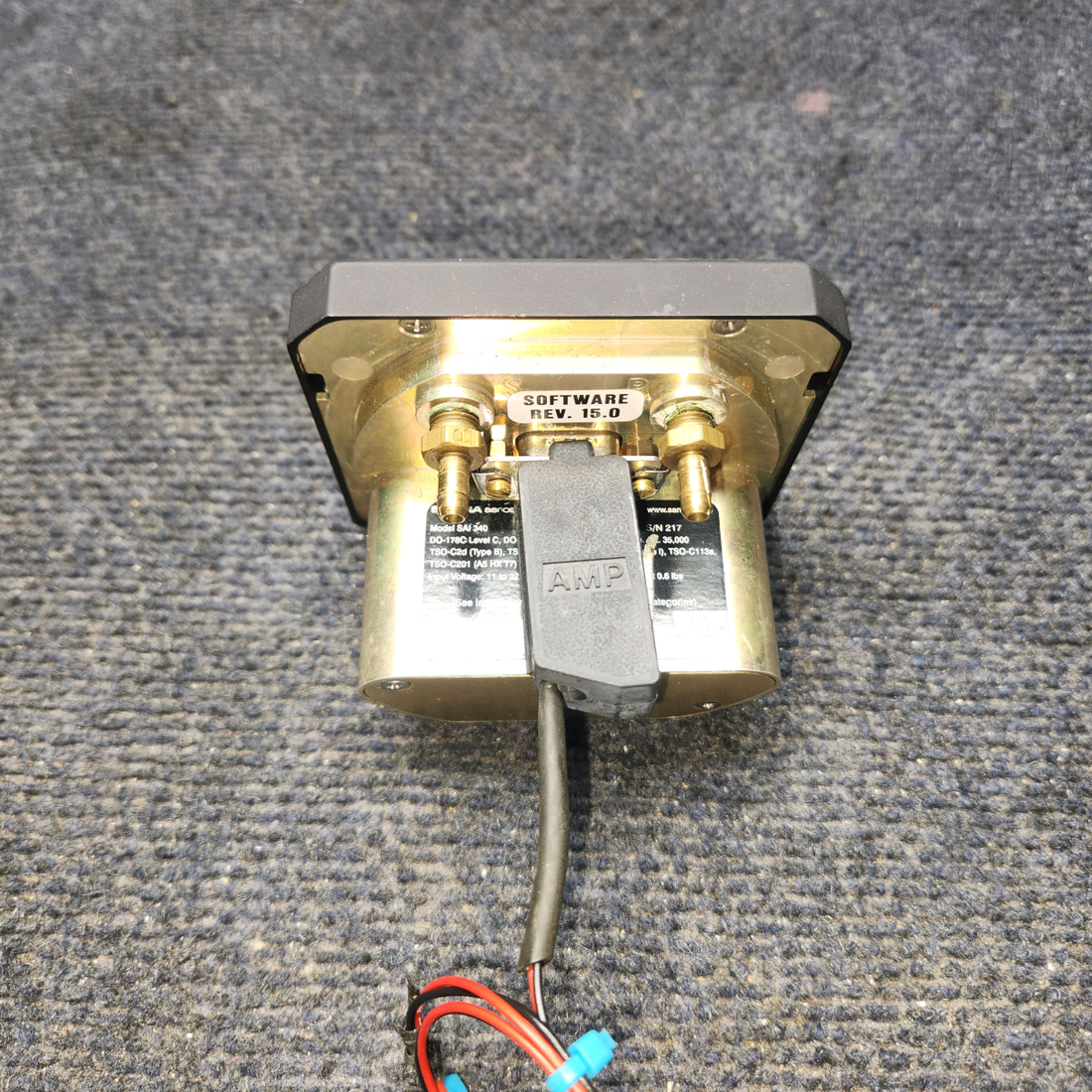 Used aircraft parts for sale, 306171-00 Sandia Aerospace SAI340 PIPER PA-24-250 Quattro Four In One Display Indicator (11-32V)