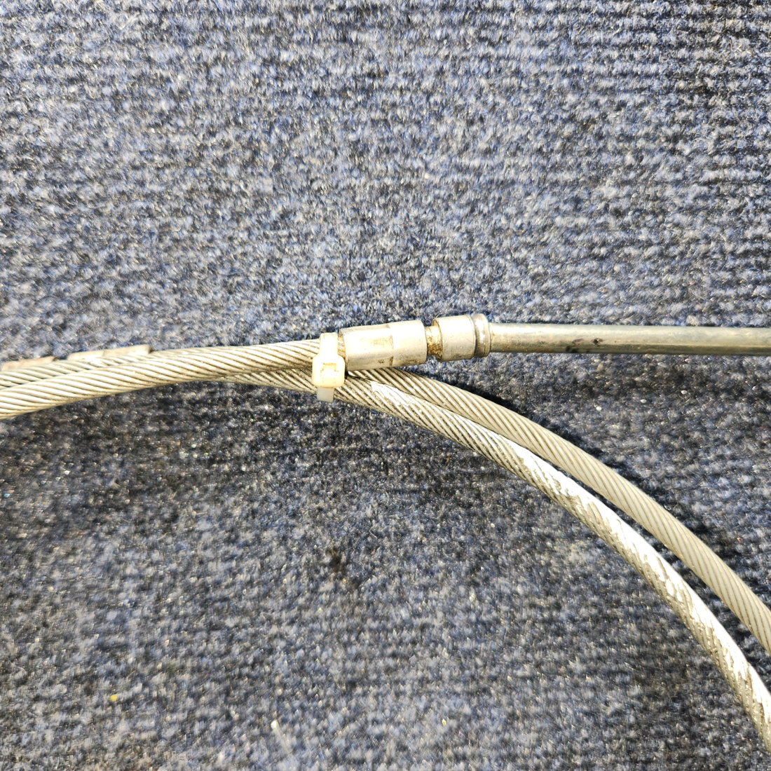 Used aircraft parts for sale, 455-357 Piper PA32RT-300 Mixture Control Cable (113-1/2")