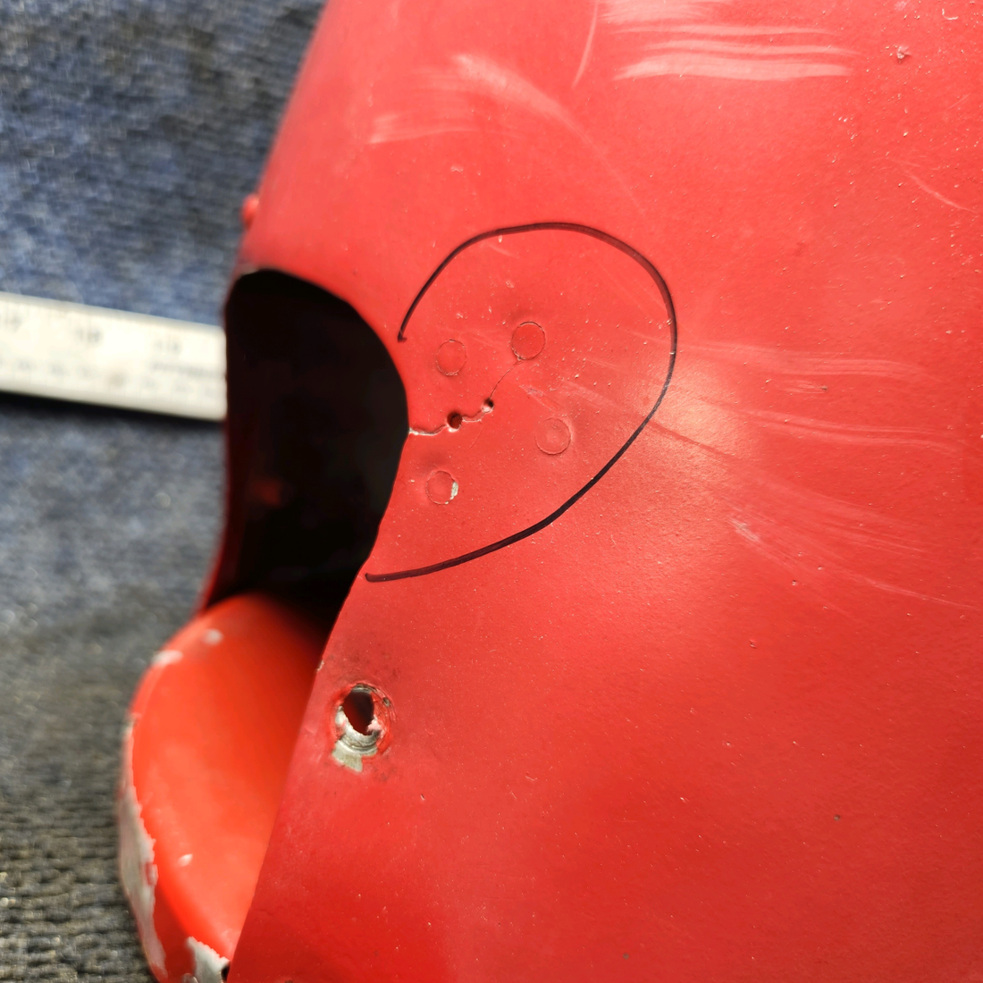 Used aircraft parts for sale, 0550162-7, 0550162-3 Cessna C175 Spinner Assy and Plate Assy