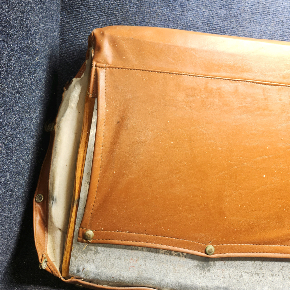 Used aircraft parts for sale, 33-530000-73 Beechcraft 35-33 Aft Seat Cushion Assy Back