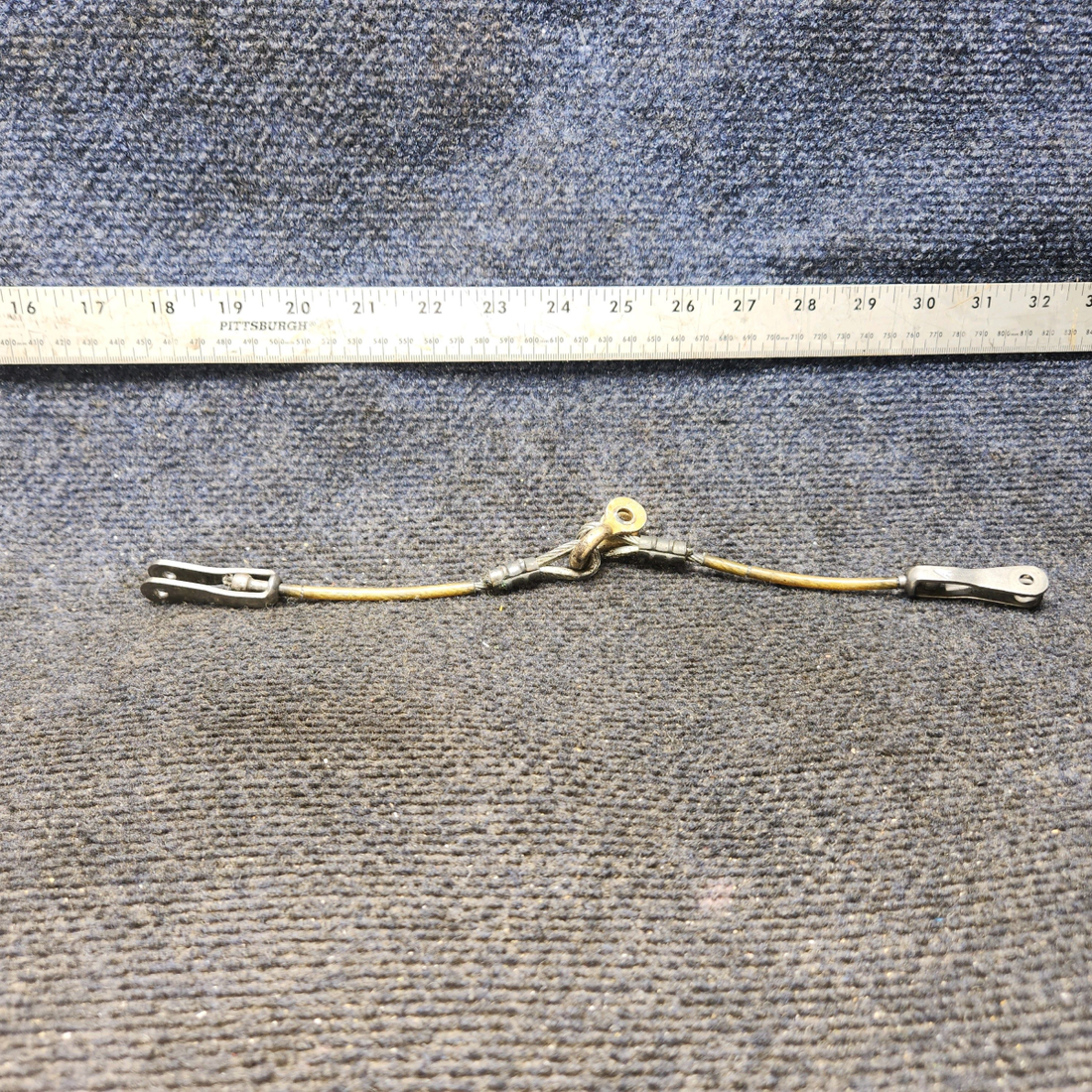 Used aircraft parts for sale, 96908-000 PIPER PA28-140 Seatbelt Cable Assembly Set – LH and RH