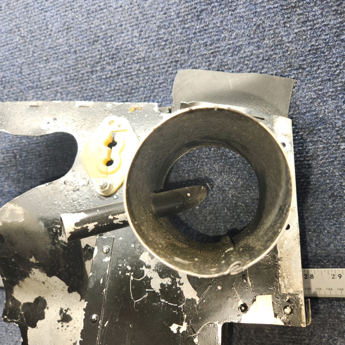 Used aircraft parts for sale, 66677-00 Lycoming O-320 PIPER PA28-140 Rear Baffle - RH