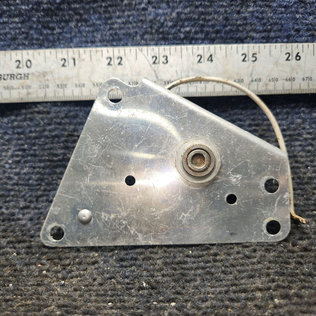 Used aircraft parts for sale, 0713642-1, 0713642-3 Cessna 172F Elevator Trim Retainer with Indicator