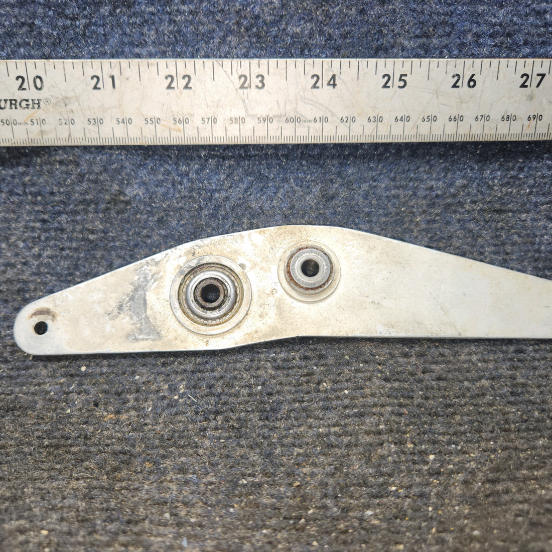 Used aircraft parts for sale, 0513370-1 Cessna 172F Elevator Bellcrank Assy Forward