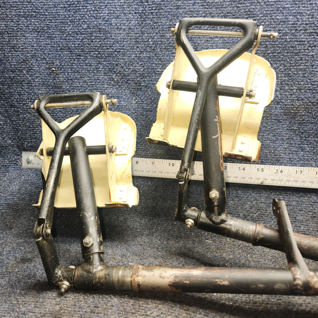 Used aircraft parts for sale, 0310453 Cessna 172 Rudder Pedal / Weld Installation LH & RH