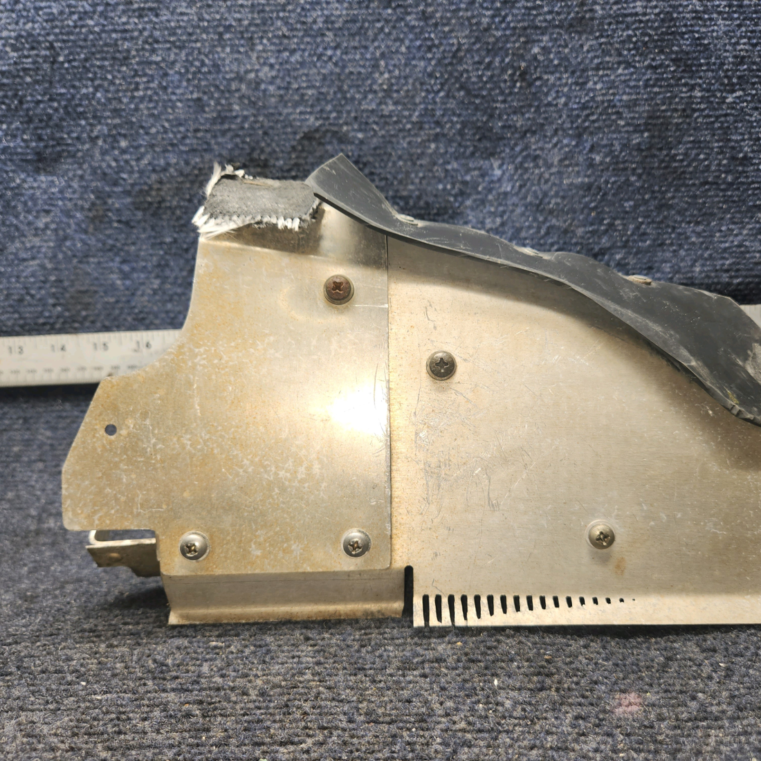 Used aircraft parts for sale, 99594-000 Piper PA28-140 MIC Front Baffle - RH