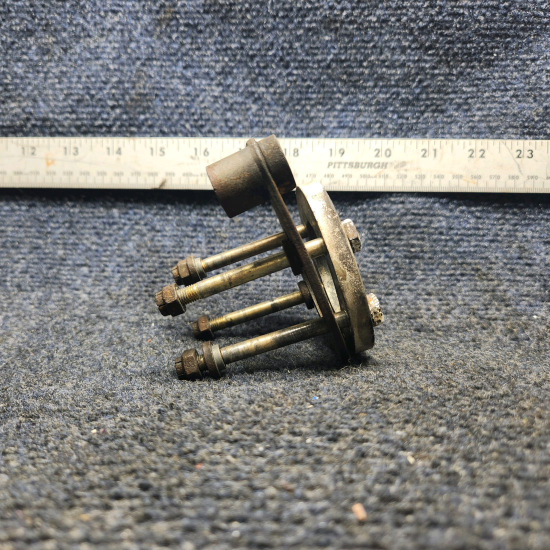 Used aircraft parts for sale, 075-07800 Cleveland Beechcraft A23A Musketeer Custom III TORQUE PLATE ASSEMBLY