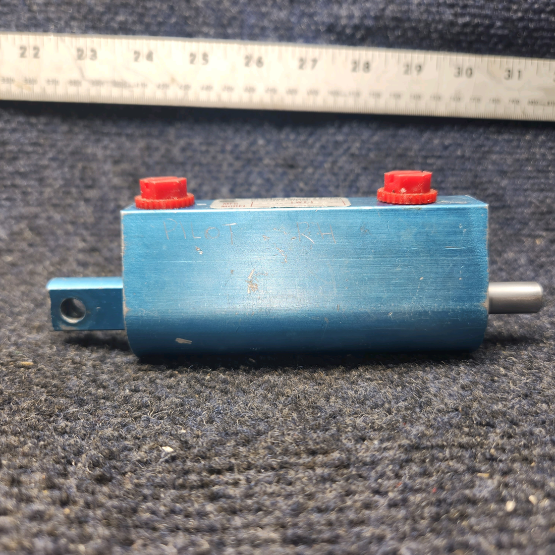 Used aircraft parts for sale, 455971 Cleveland 10-23A Piper PA-31 Brake Master Cylinder
