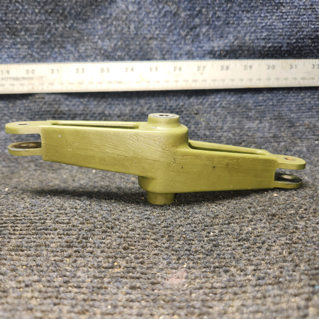 Used aircraft parts for sale, 169-524053-1 Beechcraft C23 SUNDOWNER Rudder Pedal Bellcrank Assembly
