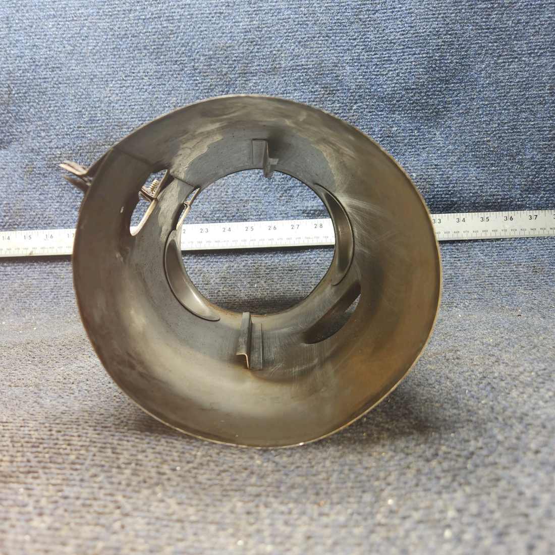 Used aircraft parts for sale, 0550176-38 Continental O-300 Cessna 172F Shroud Assy Exhaust - RH