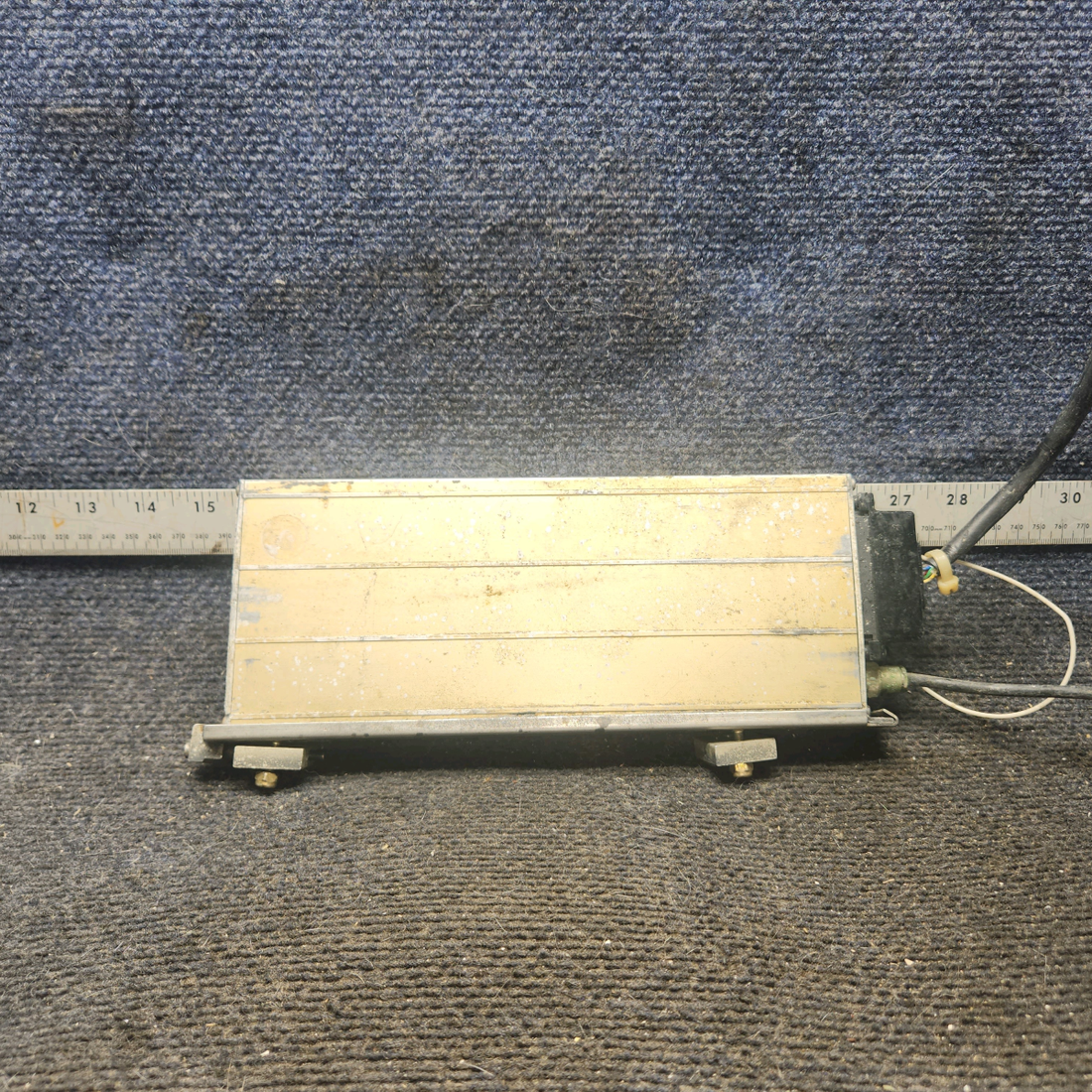 Used aircraft parts for sale, 066-1063-00 King Radio KN-75 piper PA-28-181 Glideslope Computer with Tray and Mods (14 or 28V)