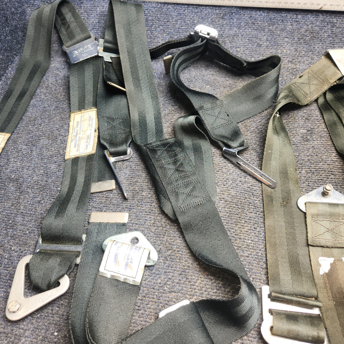 Used aircraft parts for sale, 90-91R60 Aero Fabrication Cessna 172E Seatbelt Assembly