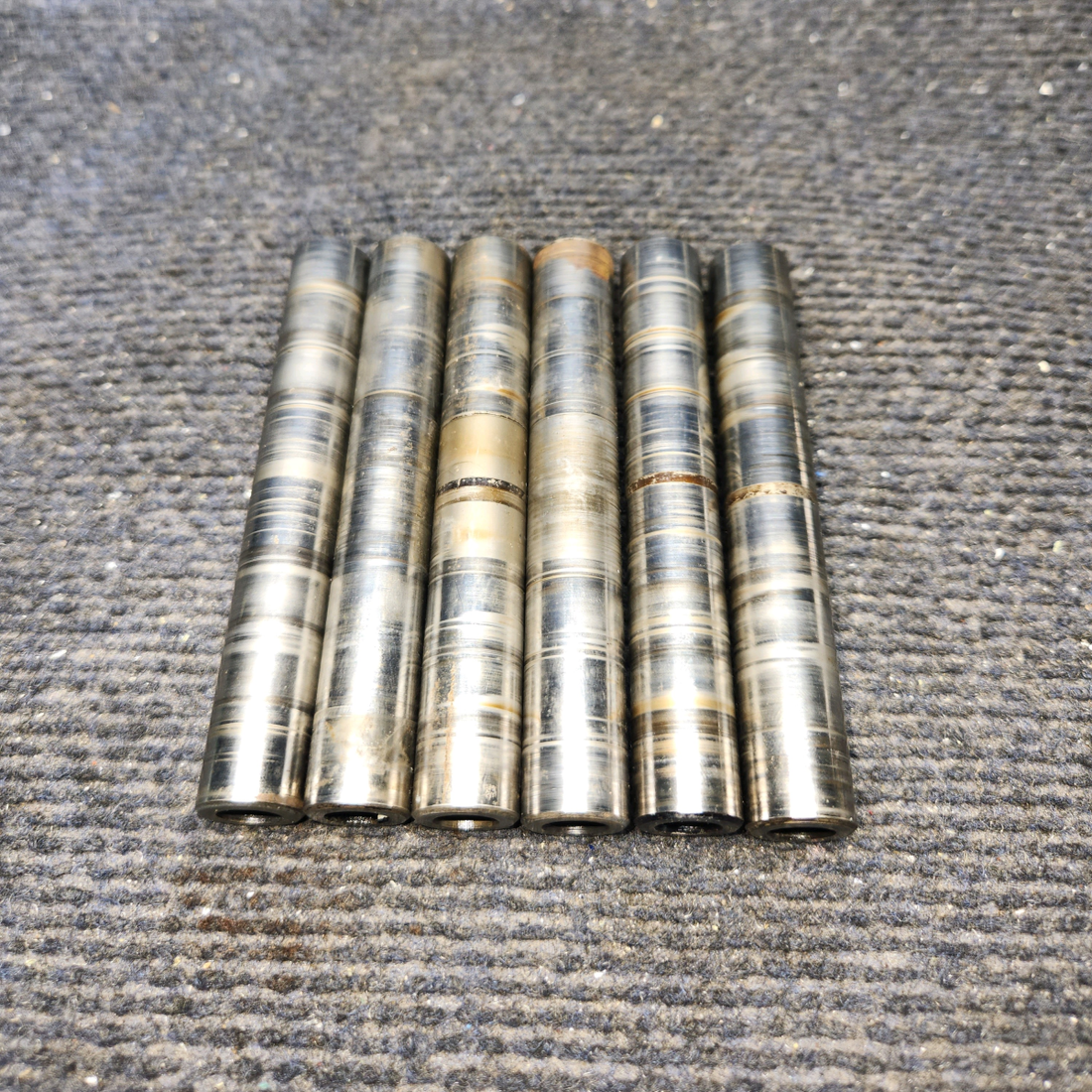 Used aircraft parts for sale, 657920 Continental O-300-D Cessna 172F Rocker Valve Shaft - Set of 6