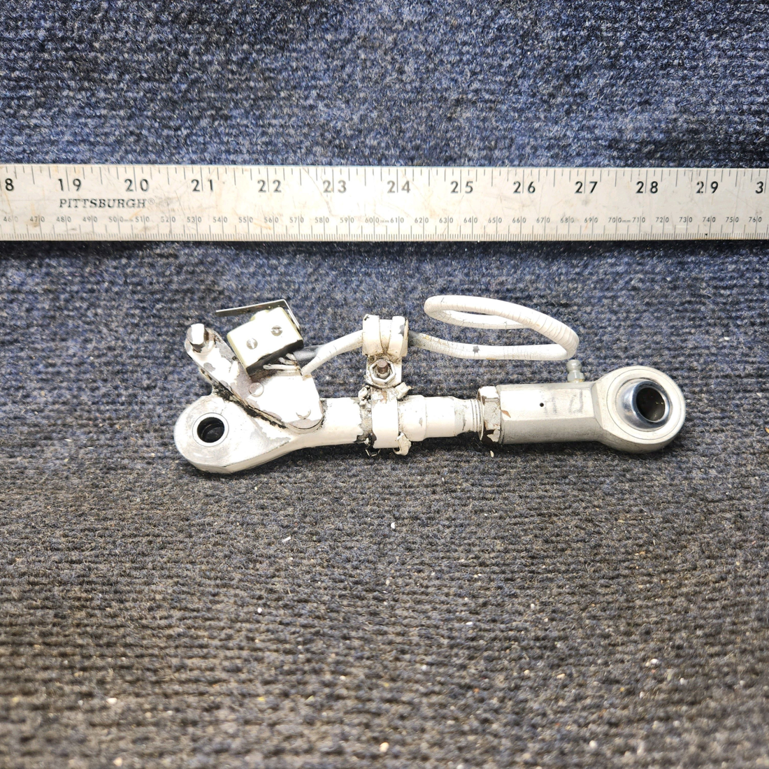 Used aircraft parts for sale, 67797-004 Piper PA32RT-300 Link Assembly Main Gear Truss with Switch - RH (14-28 v)