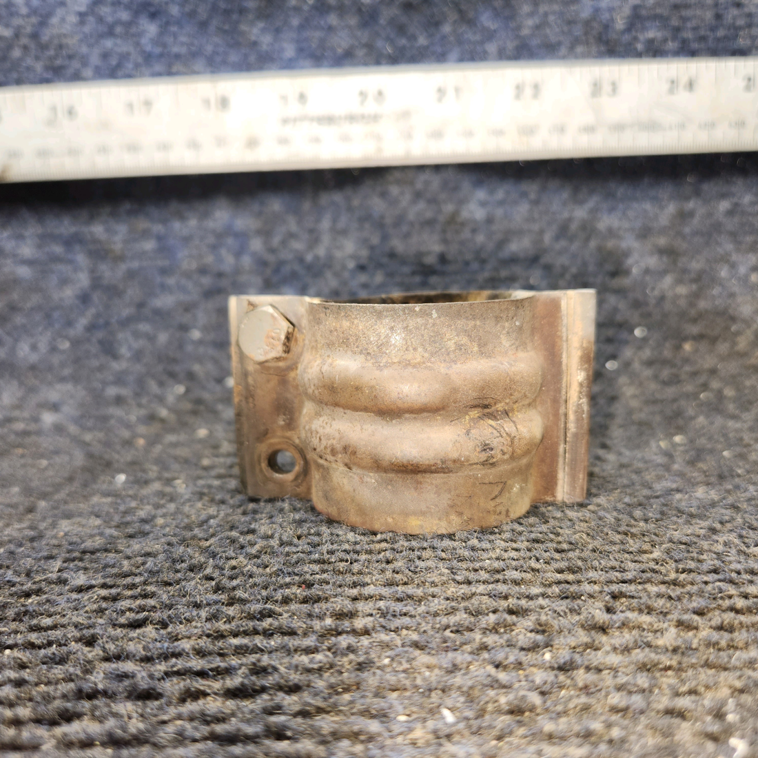 Used aircraft parts for sale, 0550176-50 Cessna 172E Exhaust Clamp Assy