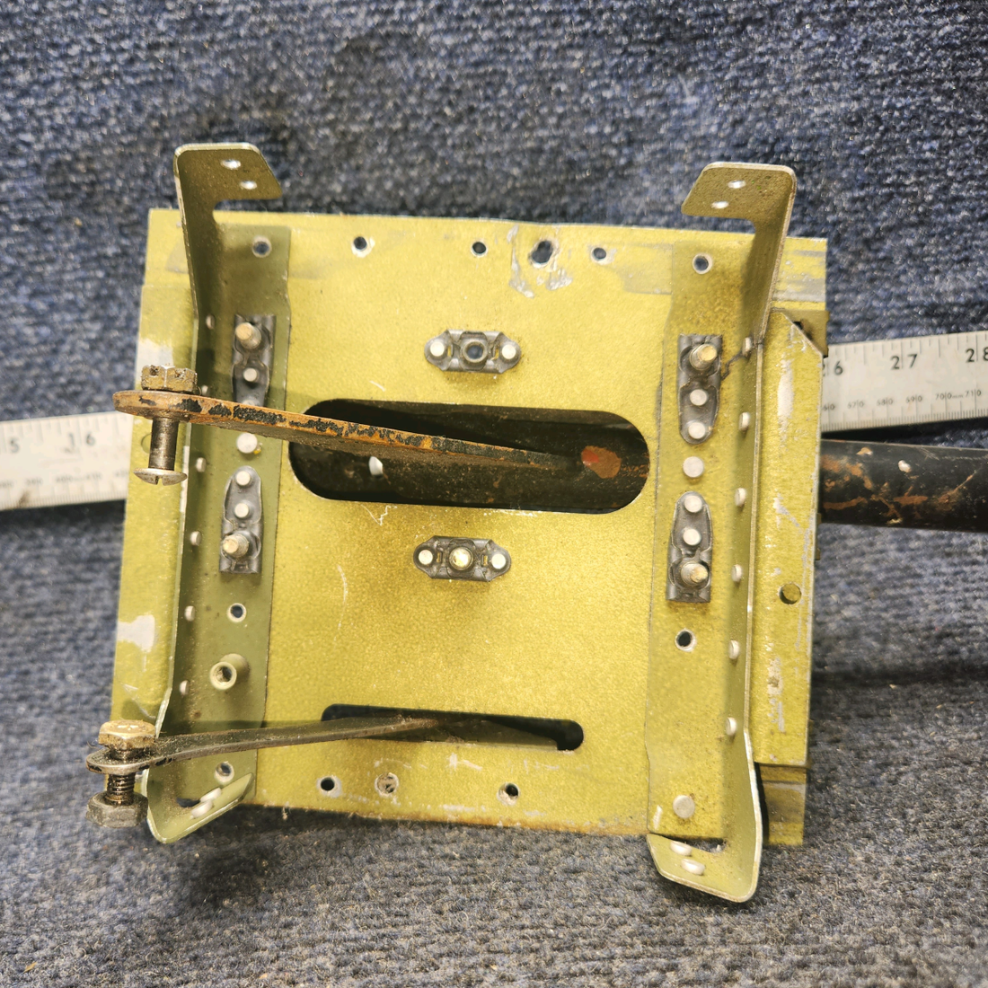 Used aircraft parts for sale, 67582-003 Piper PA28RT-200 Flap Control Lever Assembly w/ Emergency Gear Extension