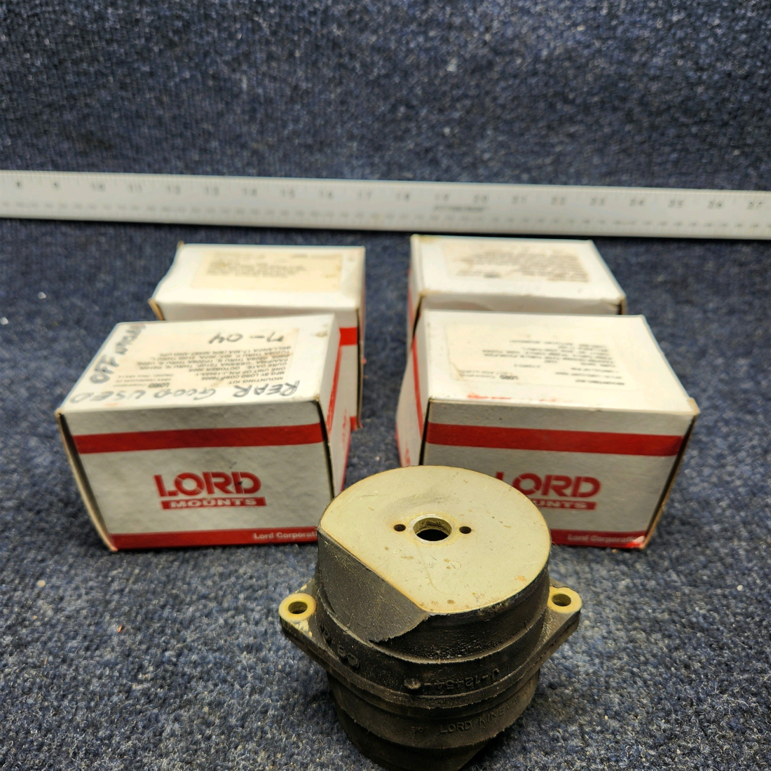 Used aircraft parts for sale, 12453-1 Texas Several LORD ENGINE MOUNT