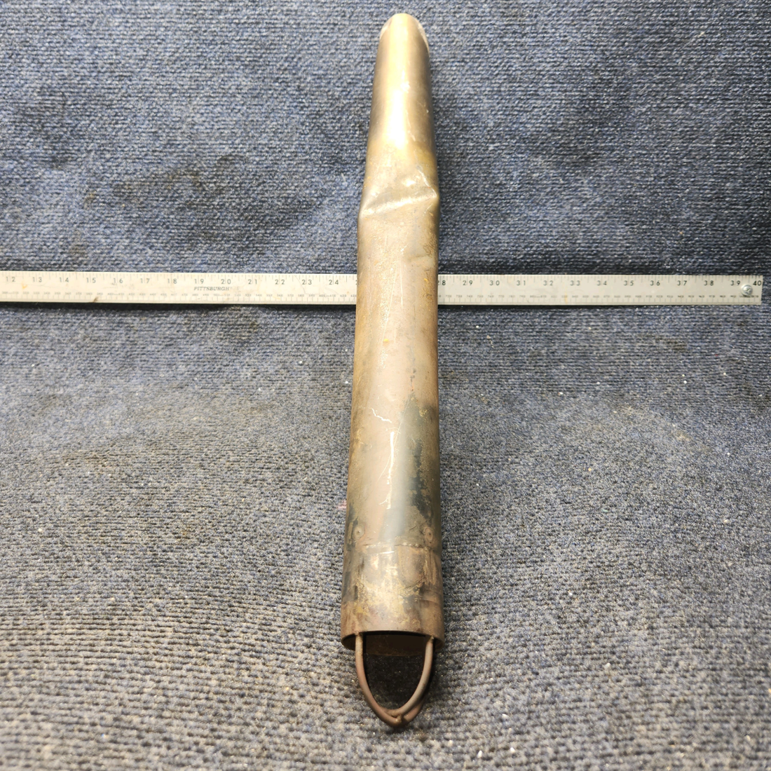 Used aircraft parts for sale, 63666-002 Piper PA28-140 Exhaust Tailpipe