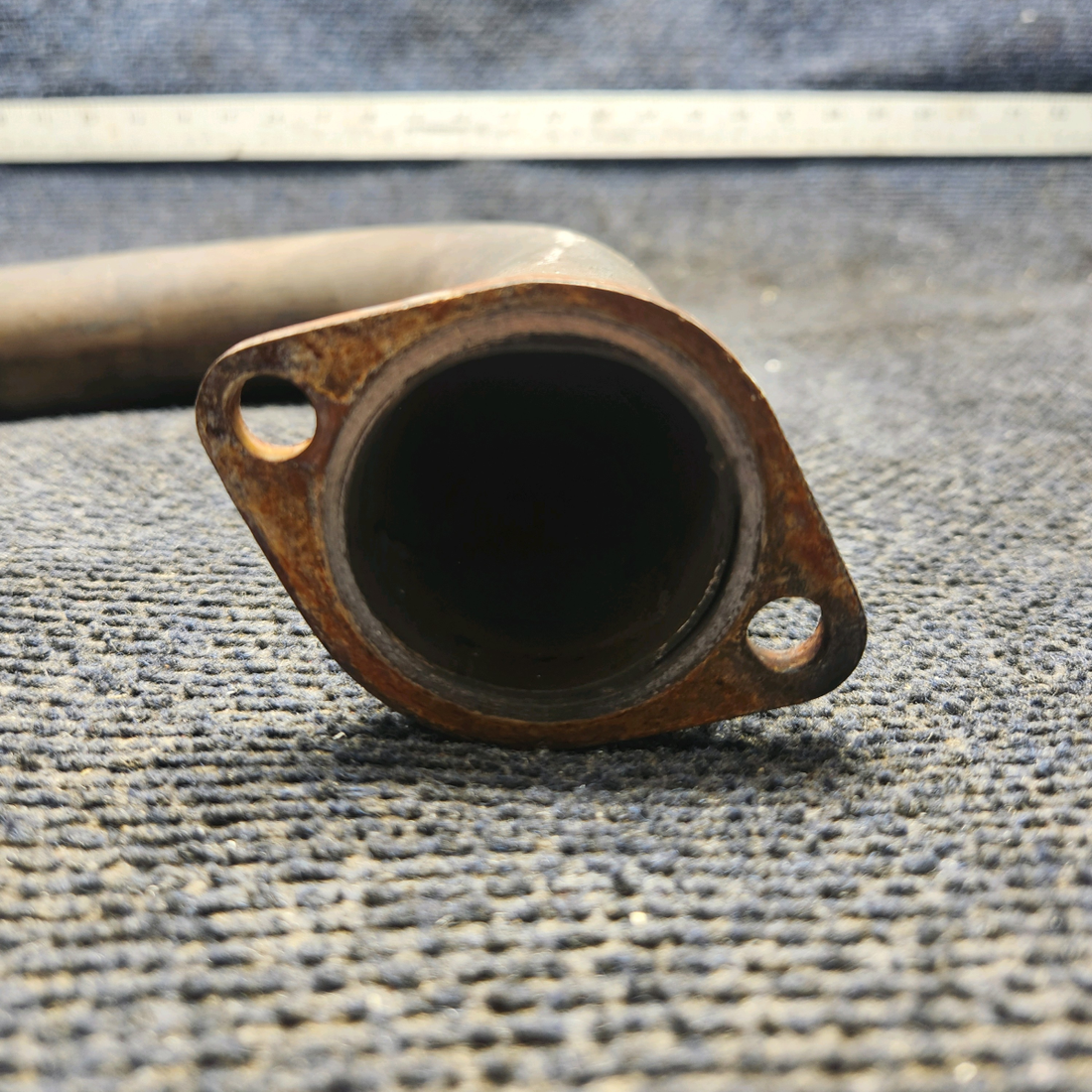 Used aircraft parts for sale, 63726-04 Lycoming Piper PA-28-140 Exhaust Stack Assembly – RH Forward