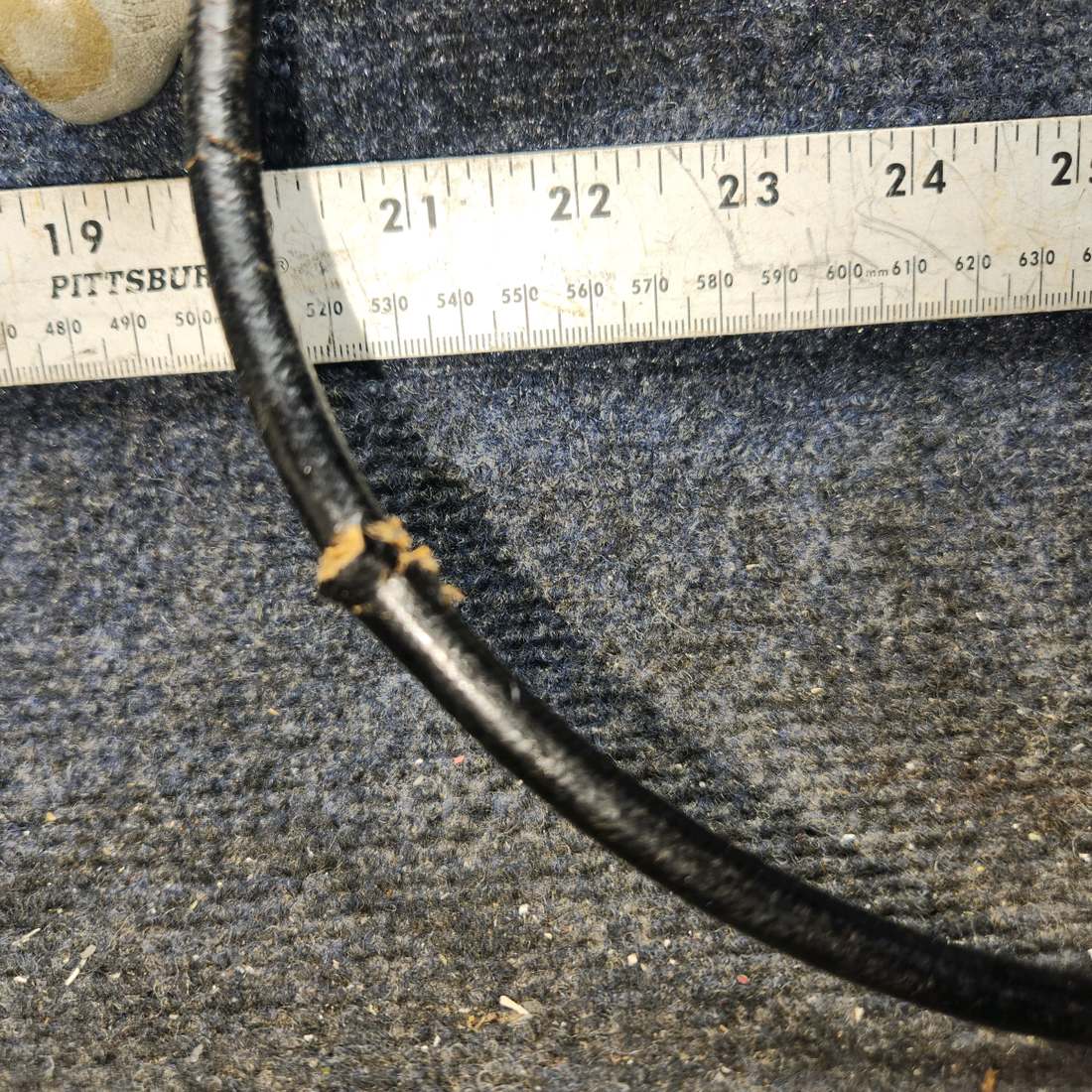 Used aircraft parts for sale, S1222-2 Cessna 172F Control Cable Assembly Throttle (Length: 45.5")