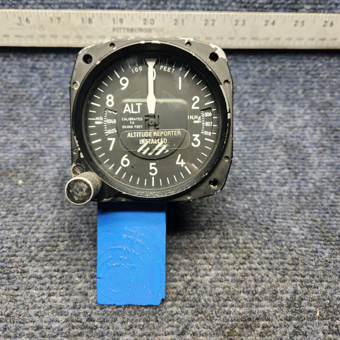Used aircraft parts for sale, 5934PD-3 United Instruments PIPER PA28-161 Warrior III ALTIMETER INDICATOR (CODE: A.133)