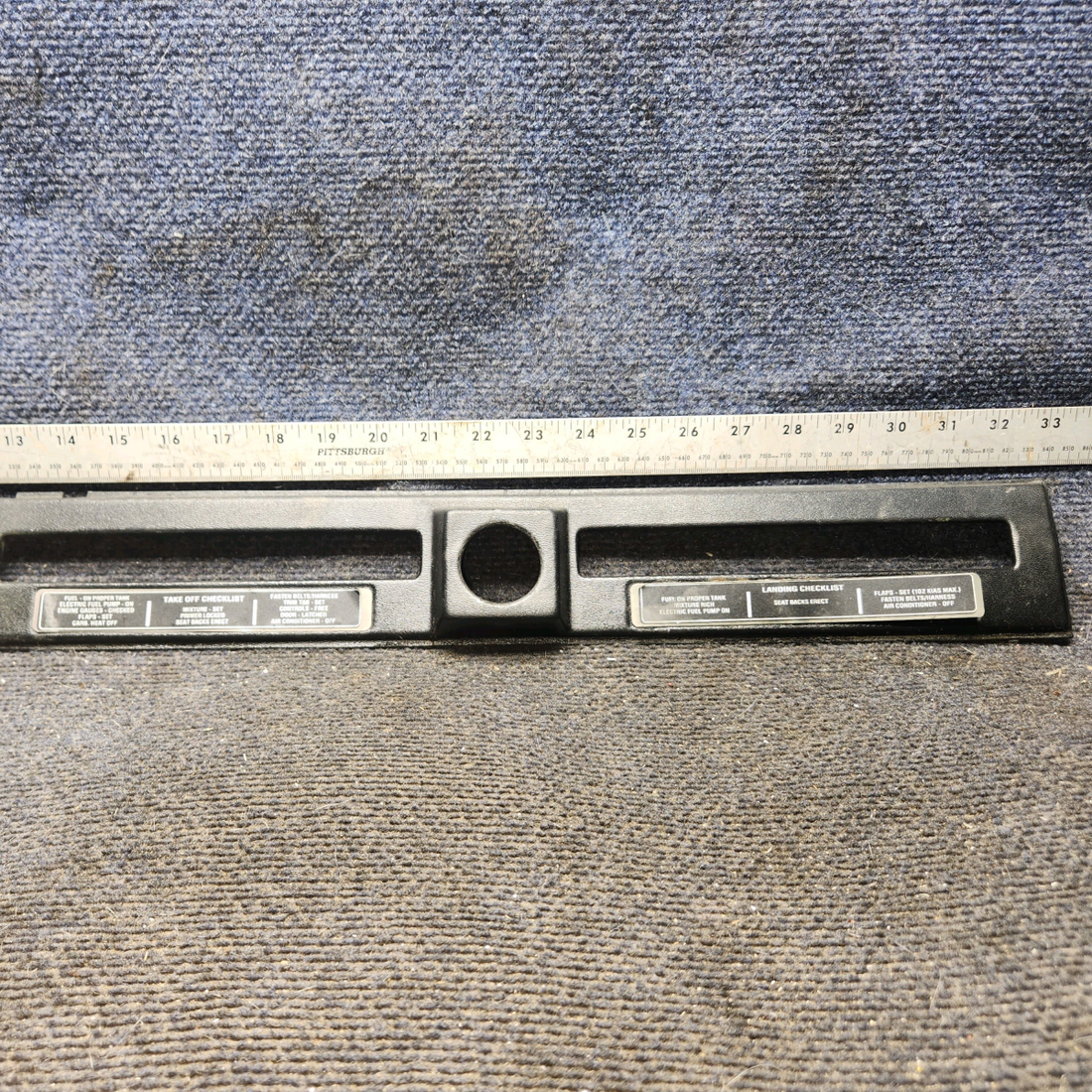 Used aircraft parts for sale, 67228-09 piper PA-28-181 Instrument Panel Cover - LH