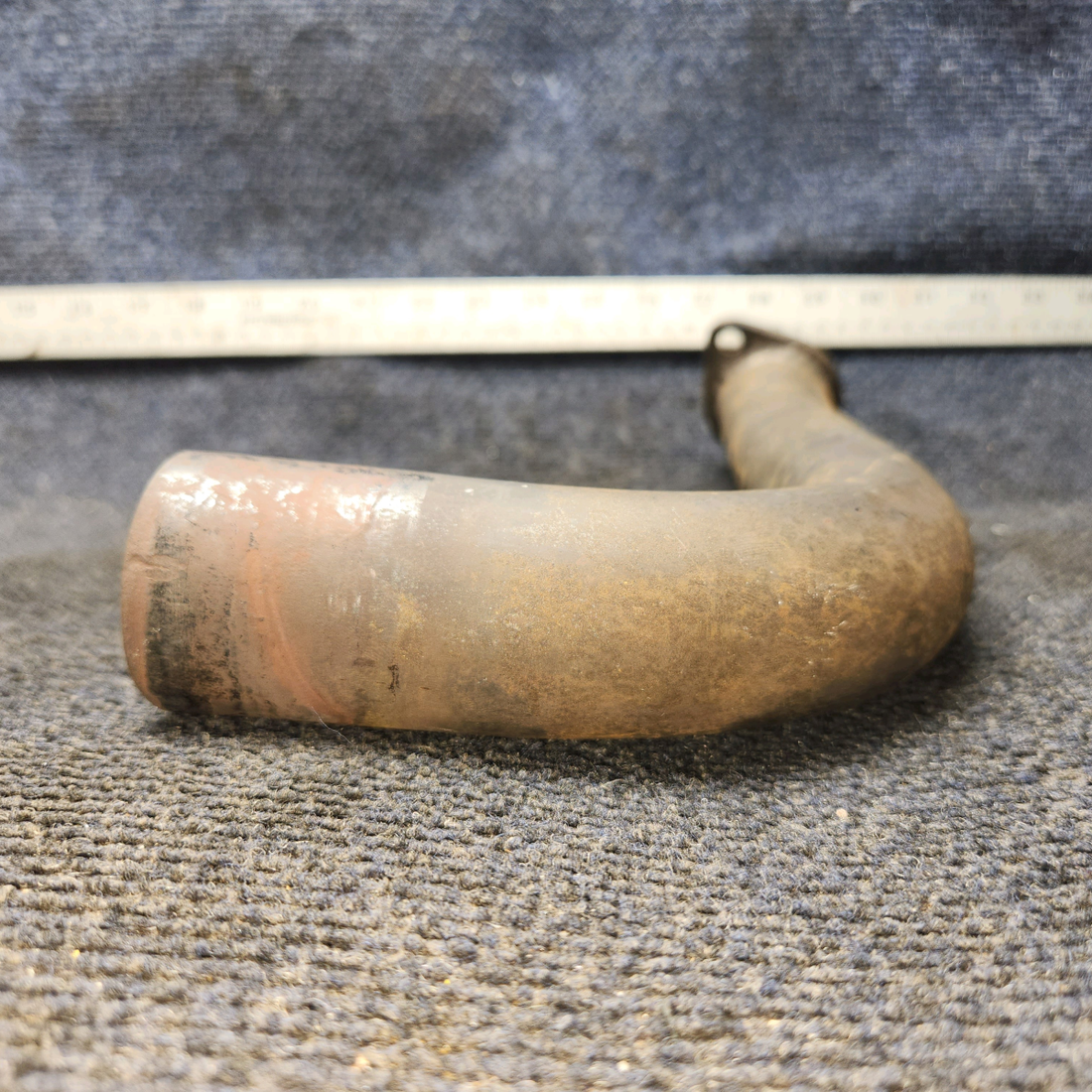 Used aircraft parts for sale, 38137-006 Lycoming IO-540-K1G5 Piper PA32RT-300 Exhaust Stack RH Middle