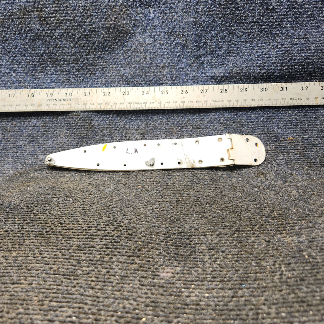 Used aircraft parts for sale, 0511237-1, 0511238-1 Cessna 172 Upper Cabin Door Forward & Aft Hinge LH