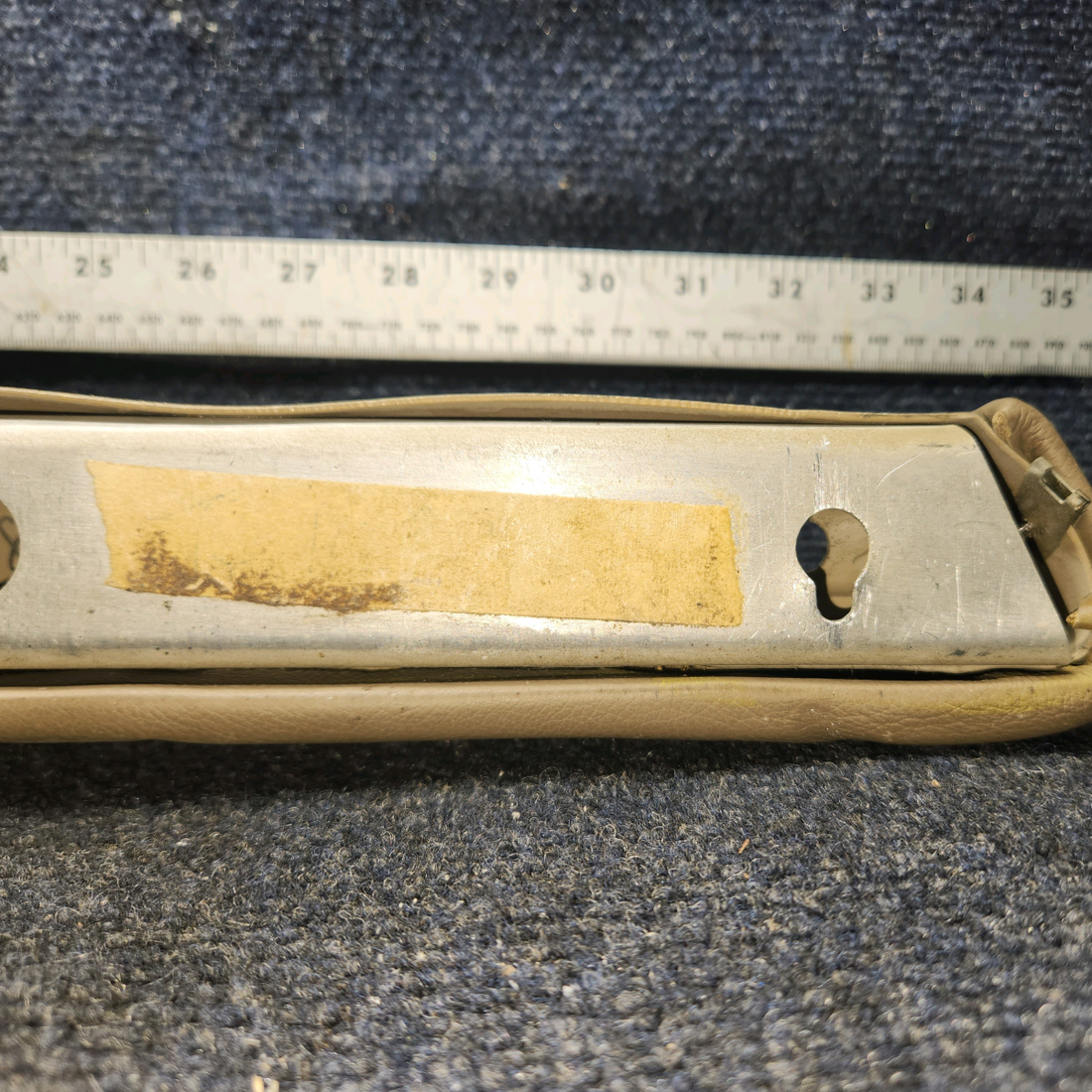 Used aircraft parts for sale, 96-534024-45C BEECHCRAFT 95-55B Co-Pilot Cabin Door Armrest