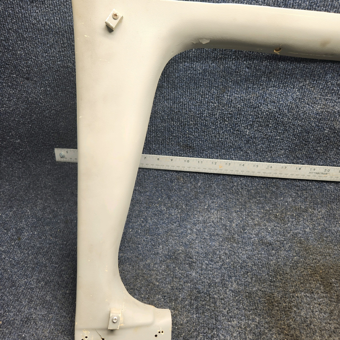 Used aircraft parts for sale, 78349-008 Piper PA32RT-300 COVER - WINDOW TRIM MIDDLE RIGHT
