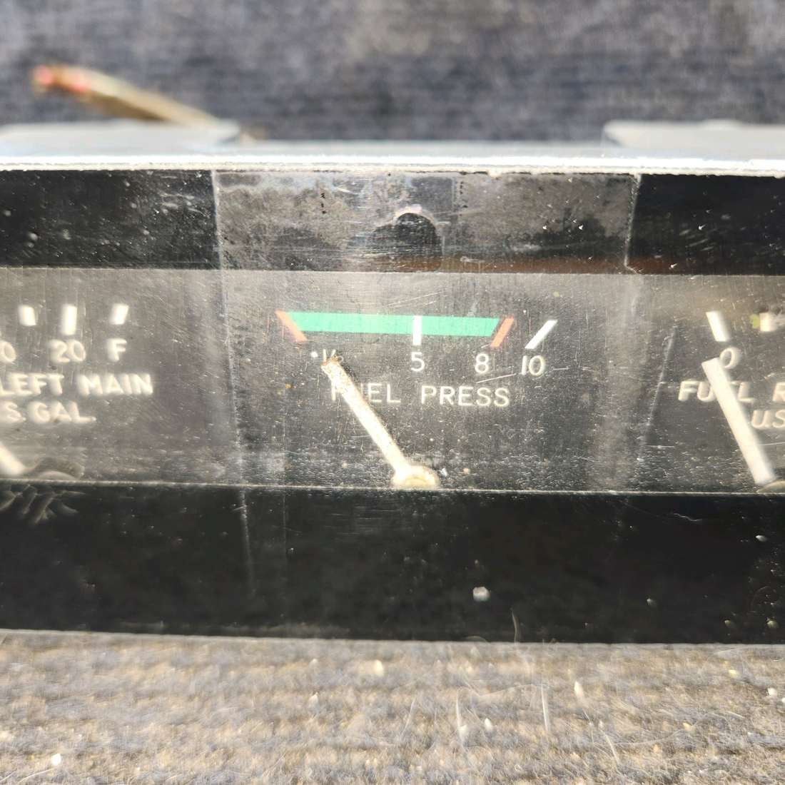 Used aircraft parts for sale, 95241-014 piper PA-28-181 Instrument Gauge Cluster Assembly - RH